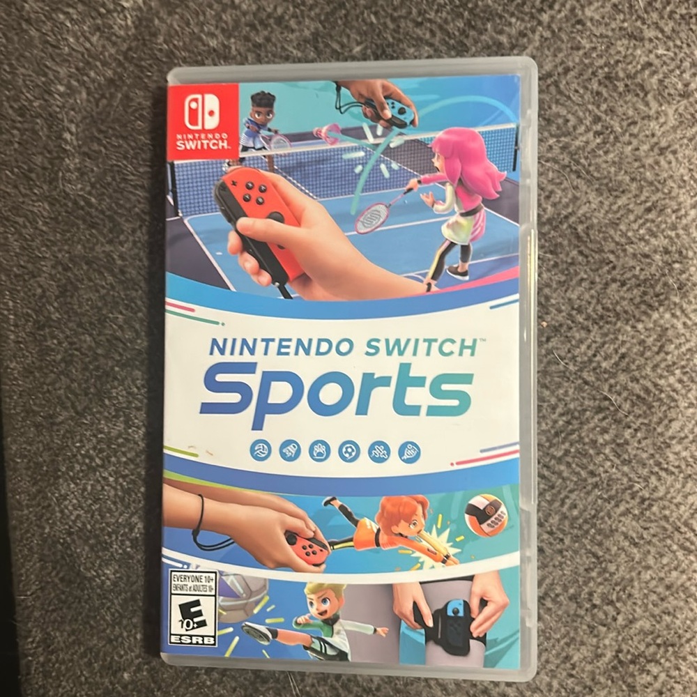 Nintendo Switch Sports Game - Red and Blue